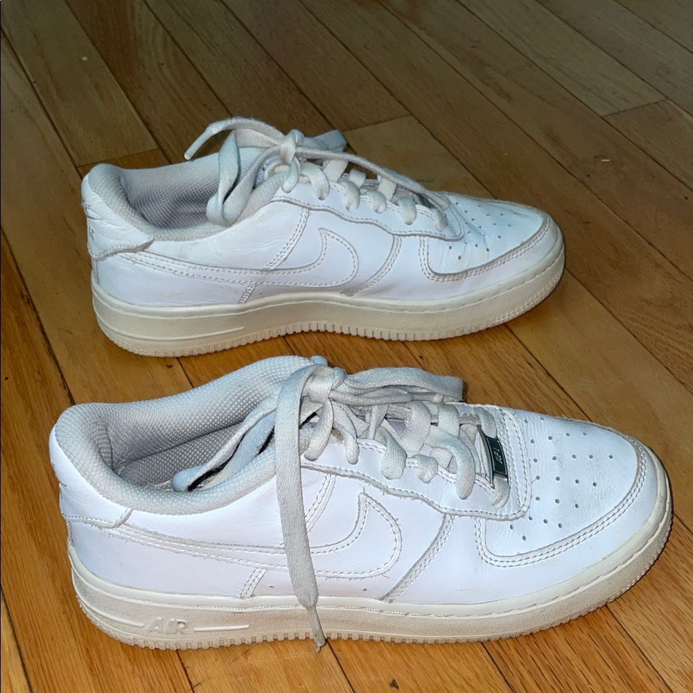 Nike White Low-Top Sneakers